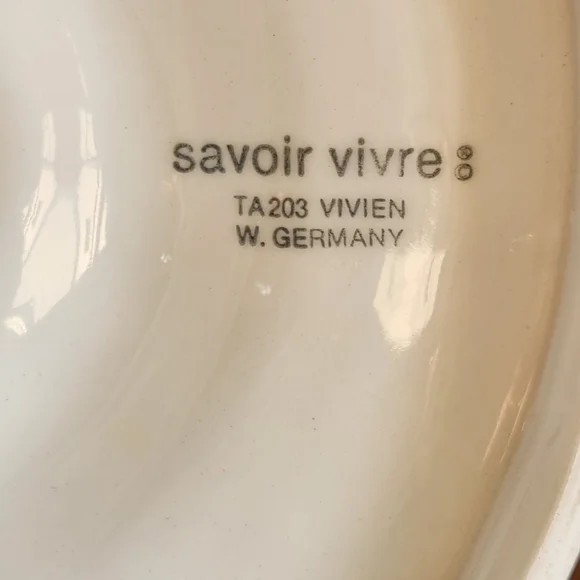 Vintage Savoir Vivre West Germany Candlesticks TA203 Vivien  Mid-Century Modern - Picture 11 of 13